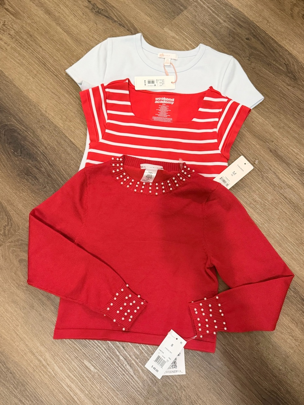 Kids bundle! 3 NEW with tags tops (7/8)